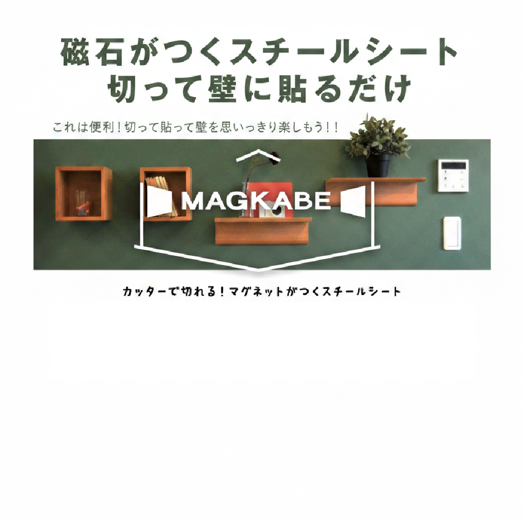 マグネット壁紙マグカベシリーズはこちら